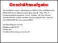 Geschäftsaufgabe Buchhandlung Schuster, 26789 Leer