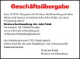 Geschäftsübergabe Richters Buchhandlung, 01099 Dresden (VN 27150)