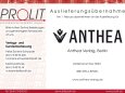 Auslieferungsübernahme Anthea Verlag, Berlin durch Prolit