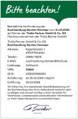 Umfirmierung der Buchhandlung Bercker, 47623 Kevelaer (VKN 34962) zu Thalia Partner