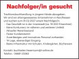 Traditionsbuchhandlung in Nordhessen sucht Nachfolger:in