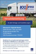 Versandanweisung Giovanni A. Gajardo Nunez - Molly Bücher, Café und mehr, 12103 Berlin (Libri KN: 701494) über Libri