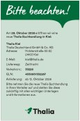 Thalia Neueröffnung, 24103 Kiel (VN 33226)