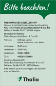 Änderung der Gesellschaft