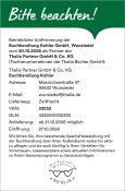 Umfirmierung Buchhandlung Kohler