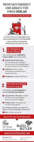 BUCHBUTLER / Moluna GmbH: Mehr Sichtbarkeit und Absatz für Ihren Verlag
