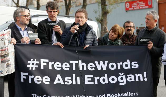 Mahnwache in Istanbul