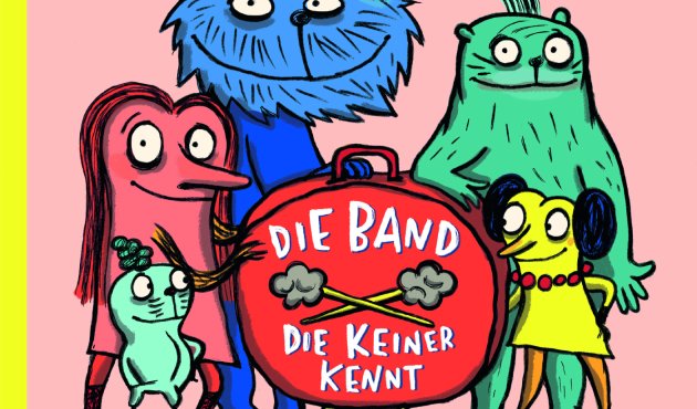 Buchcover "Die Band, die keiner kennt"