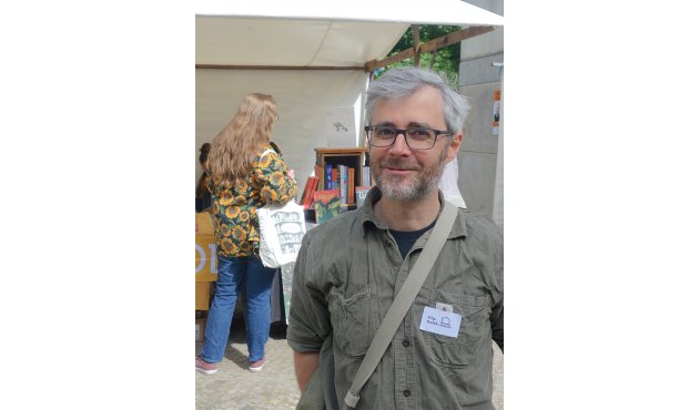 Der Organisator und Pressesprecher der Veranstaltung, Filip Kolek