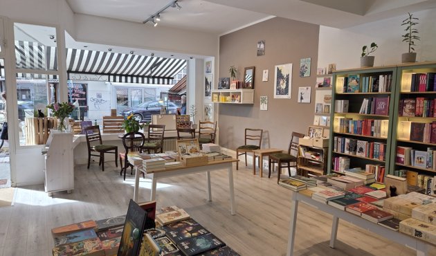 Blick in den Beueler Buchladen