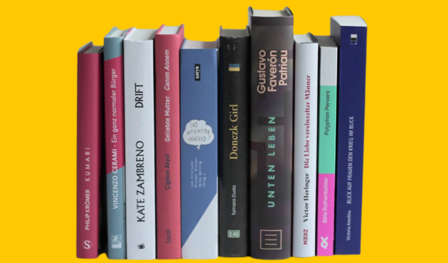 Die nominierten Bücher der Hotlist