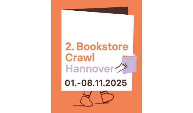 Grafik zum 2. Bookstore Crawl Hannover