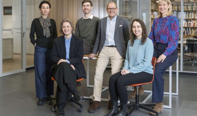 Team-Foto des Greven Verlags