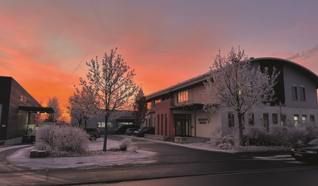 Foro des Firmengebäudes von Rudolph Druck