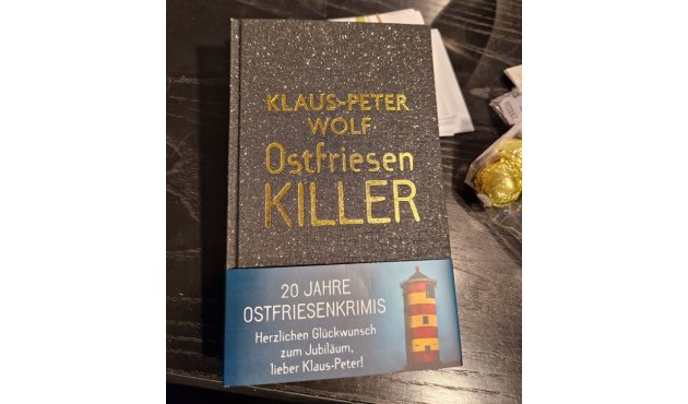Das goldene Buch für Klaus-Peter Wolf