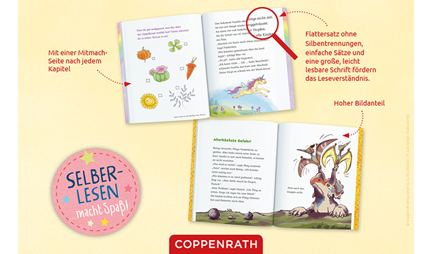 Grafik "Selberlesen macht Spaß!"