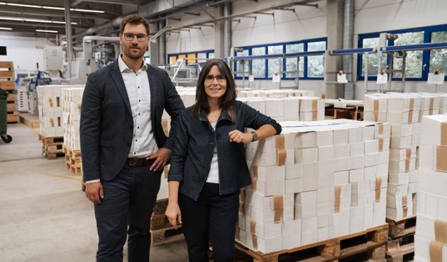 Foto von Max Herrmann und Marianne Rübelmann