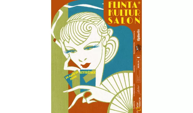 Plakat zum "FLINTA* KULTUR SALON"