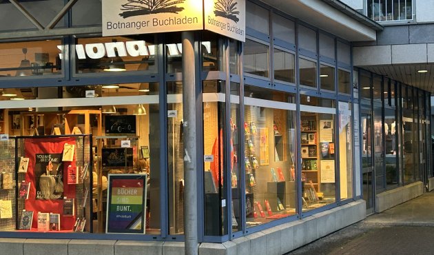 Der Botnanger Buchladen von außen