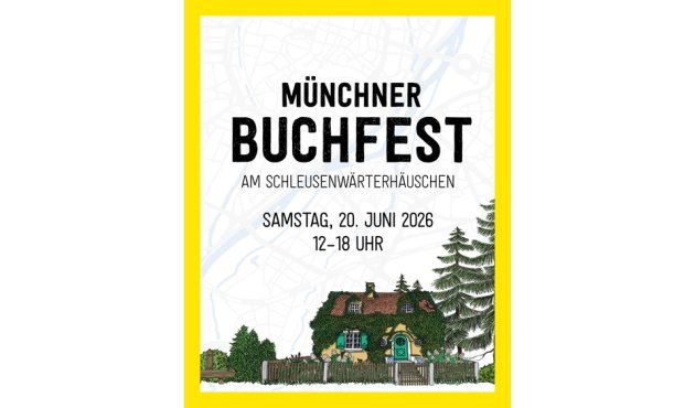 Grafik zum Münchner Buchfest 2026