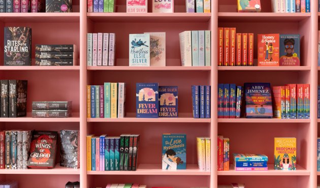 Regale im Buchladen The Naughty Chapter
