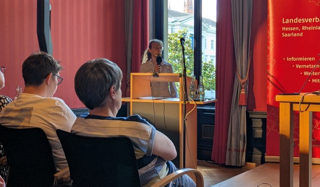 Janina Bittmann stellte "seitenreich" vor