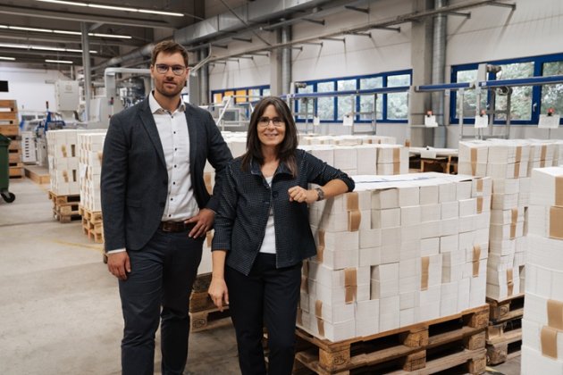 Foto von Max Herrmann und Marianne Rübelmann
