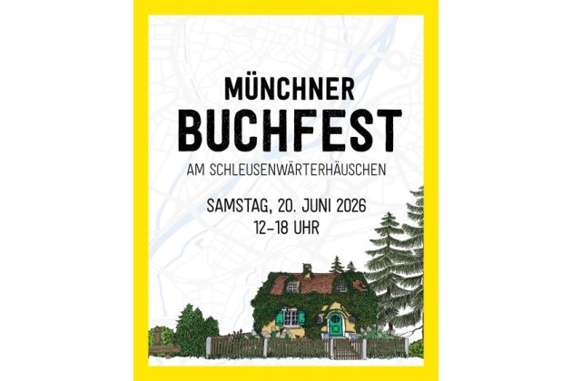 Grafik zum Münchner Buchfest 2026
