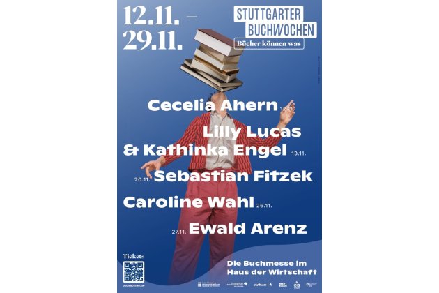 Das Plakat zu den Stuttgarter Buchwochen