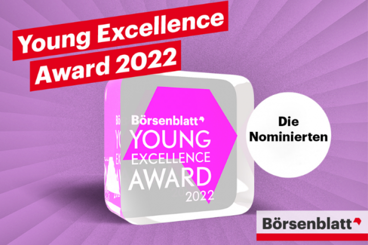 Glaspokal beim Young Excellence Award 