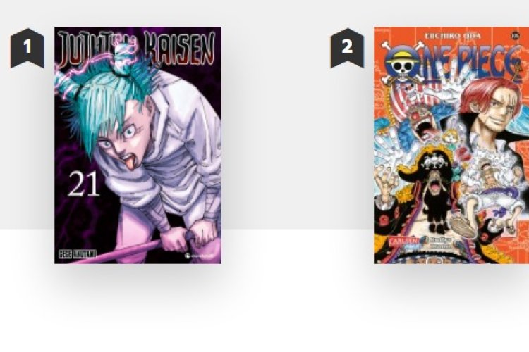 Halbjahrescharts: Bestseller Manga, Manhwa