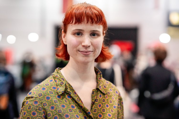 Jana Brammer auf der Buchmesse