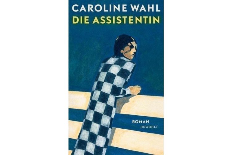 Cover-Abbildung von "Die Assistentin". Eine Frau mit großkariertem Mantel