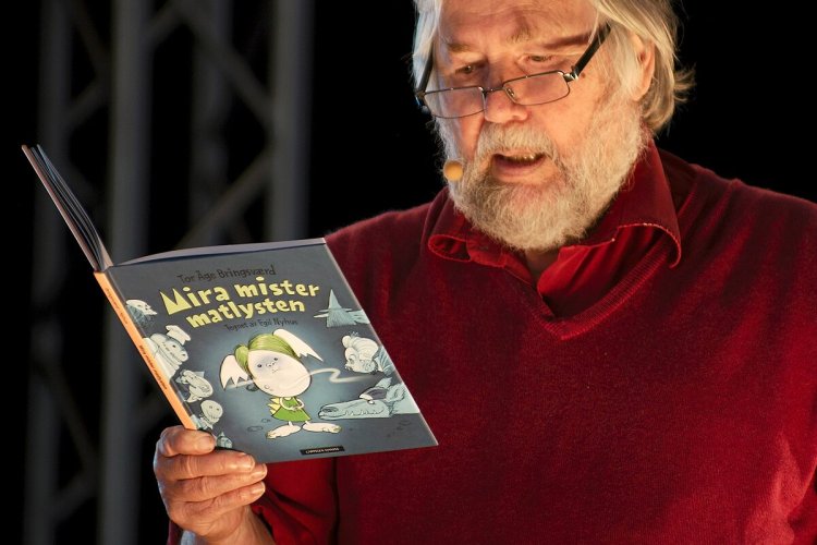 Tor Åge Bringsværd beim Oslo Buchfestival 2011