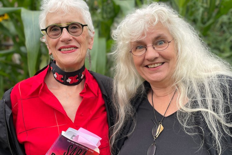 Sara Paretsky und Else Laudan