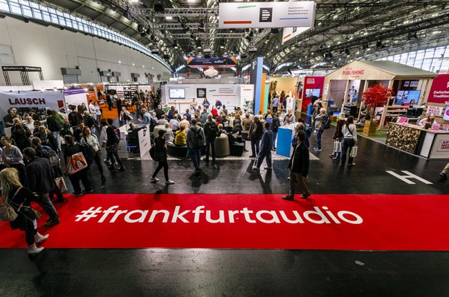 Das Audio-Programm auf der Frankfurter Buchmesse