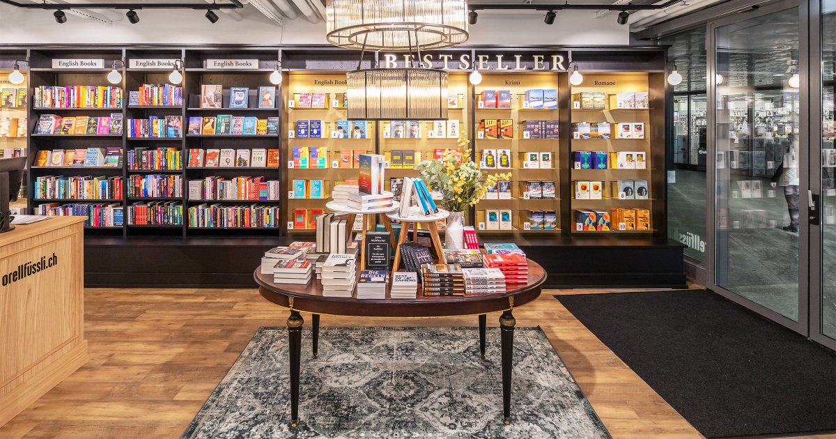 Orell Füssli im Bahnhof Luzern eröffnet