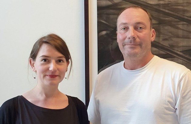Ilka Winkler und Leif Greinus.