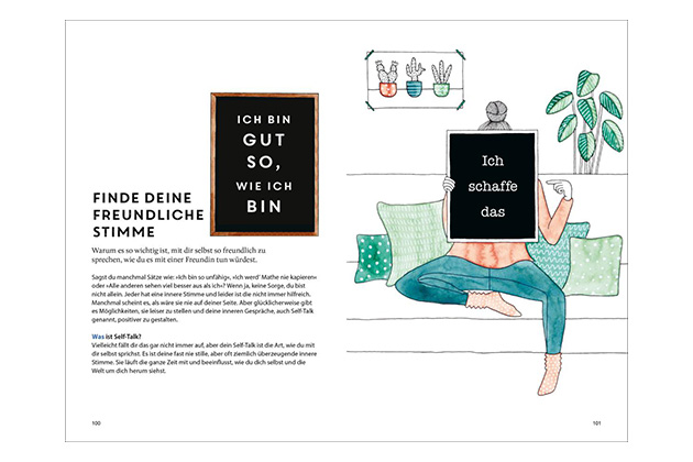 Innenansicht "Be Positive"