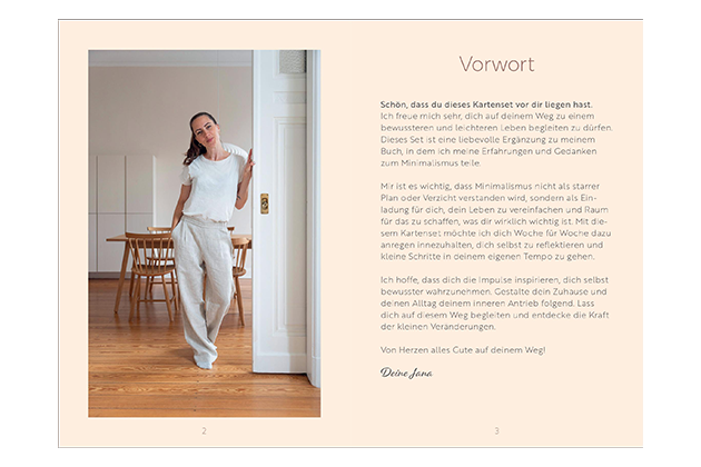 Minimalismus im Alltag-Set