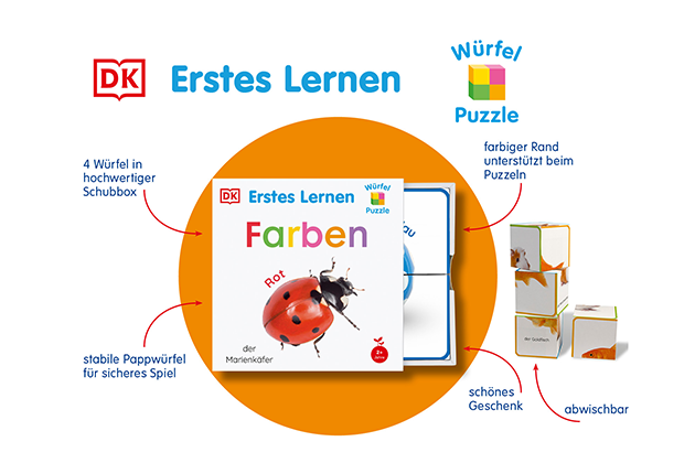 DK Erstes Lernen Würfelpuzzle