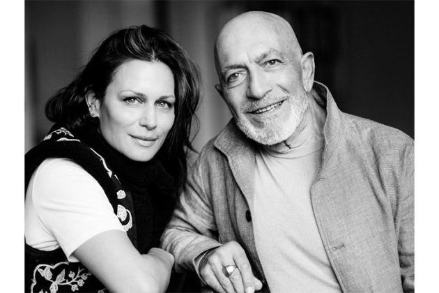 Shila Behjat und Vater