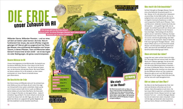 Innenansicht "Erde und Klima – For our Planet" 2