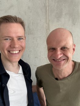 Besuch bei Kinderbuchautor Martin Muser