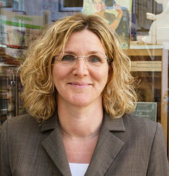 Buchhändlerin Ute Hentschel