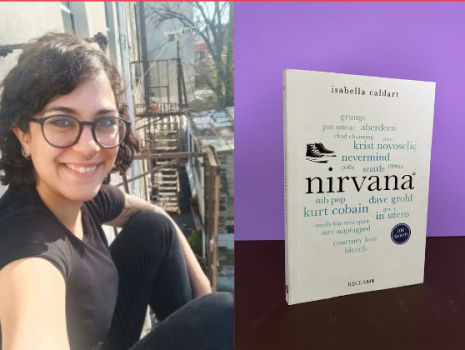 Collage: Isabella Caldart und ihr Buch