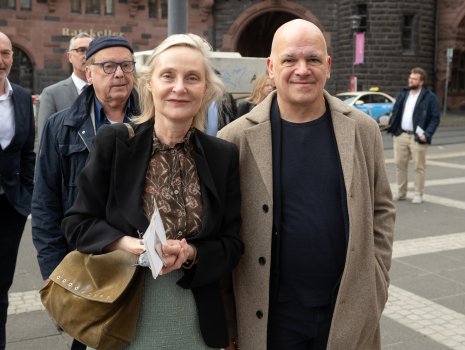 Elisabeth Ruge und Frank Witzel