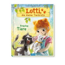 Cover: TRÖTSCH - Lotti, die kleine Tierärztin "Freche Tiere" | Liebevoll illustriertes Kinderbuch über Lotti und ihre tierischen Patienten. Kinderbuch über Umgang mit Tieren | Ab 6 Jahren