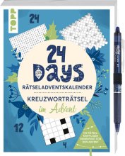 Cover: 24 Days RÄTSELADVENTSKALENDER – Kreuzworträtsel im Advent
