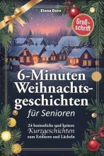 Cover: Weihnachtsgeschichten für Senioren